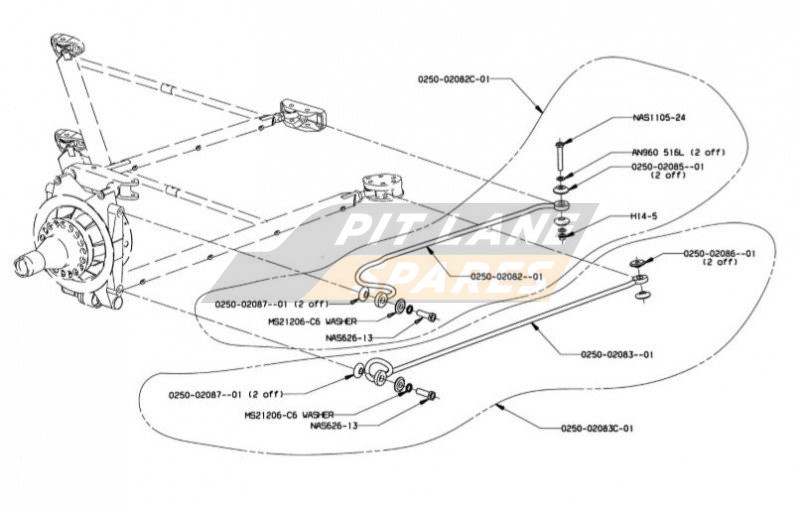 FRONT TEATHERS Diagram